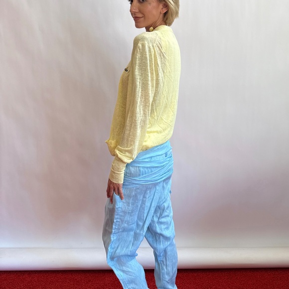 Vivienne Westwood 1/1 Sample INSANE SET Matching Linen Set S/S 2014 - Picture 13 of 16